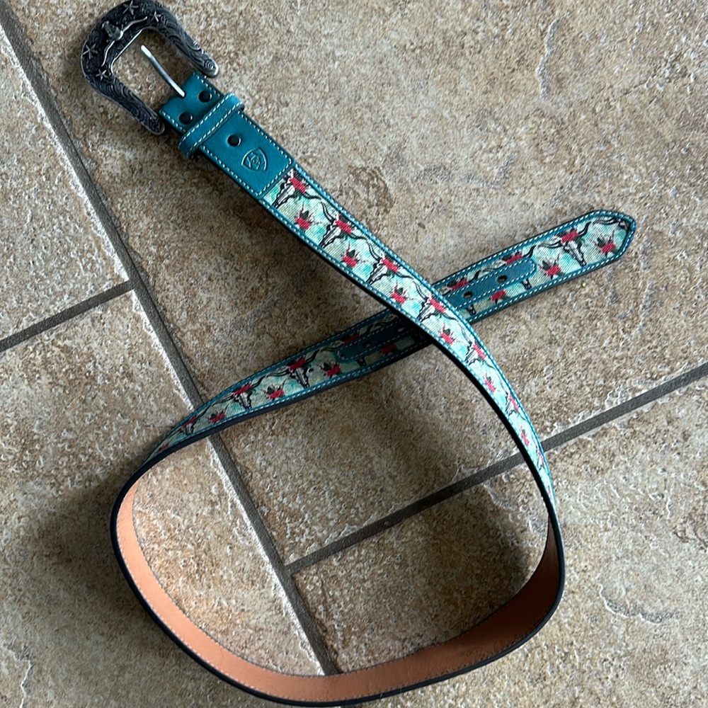 Women’s ARIAT Genuine Leather Belt XL